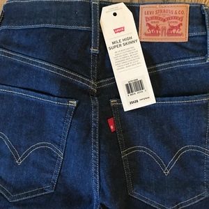 Levi's jeans, 720, mile high, super skinny, indigo